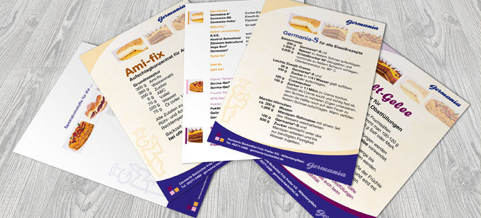 Germania Backmittel - Flyer