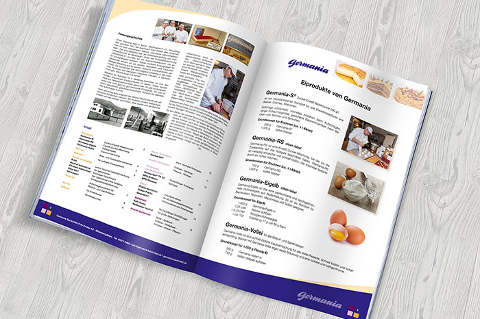 Germania Backmittel - Broschüre