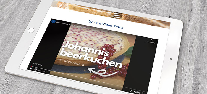 Germania Backmittel - Video-Tipps